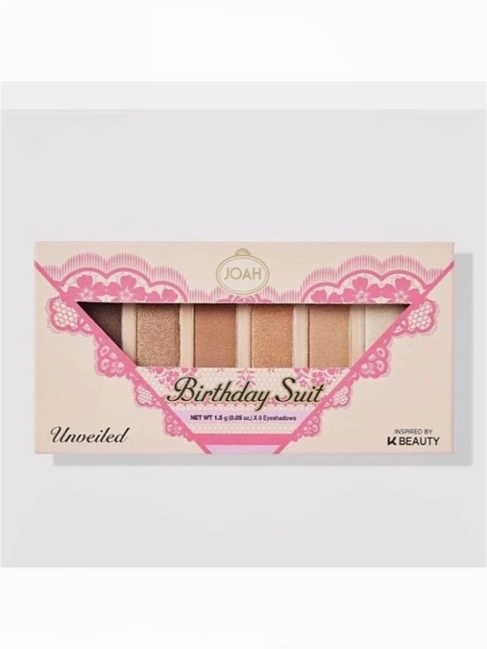 JOAH  Birthday Suit Eyeshadow Palette
